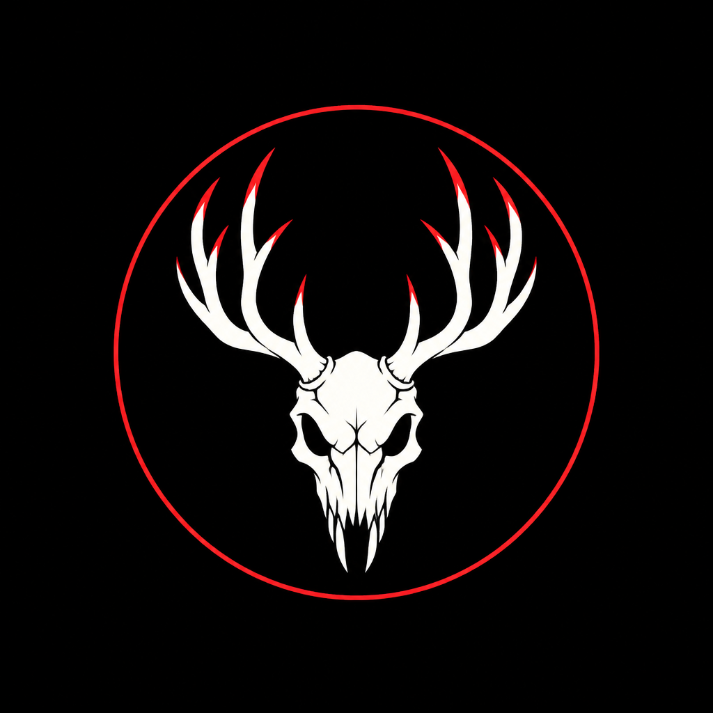 Wendigo Run Minimal Emblem